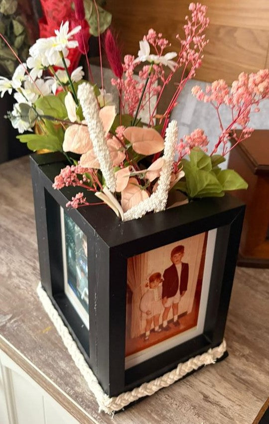 PORTAFOTOS FLORAL MUY ORIGINAL REF 87