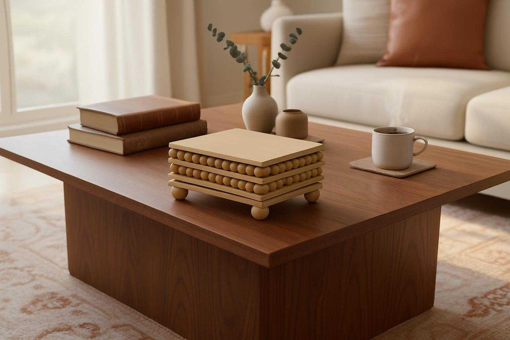 BANDEJA MADERA DOBLE REF 11