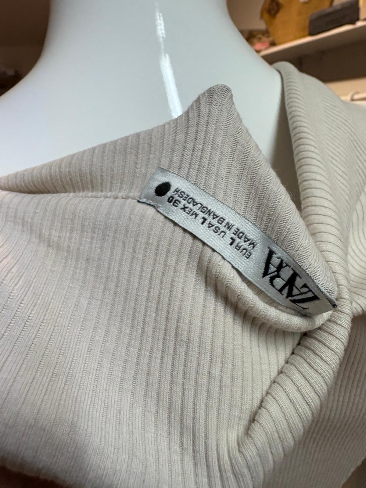 VESTIDO CORTO ZARA  TALLA L