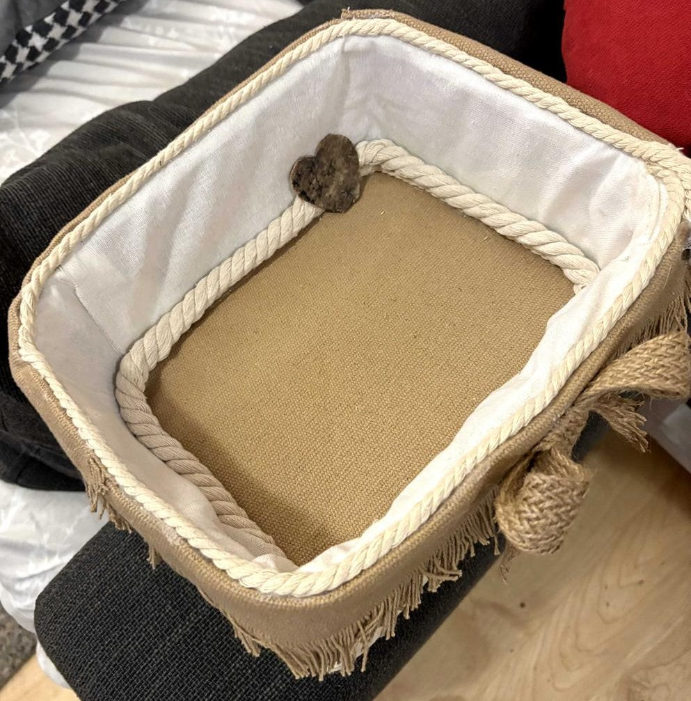 Cesta Decorativa  lazo Elegante REF 33