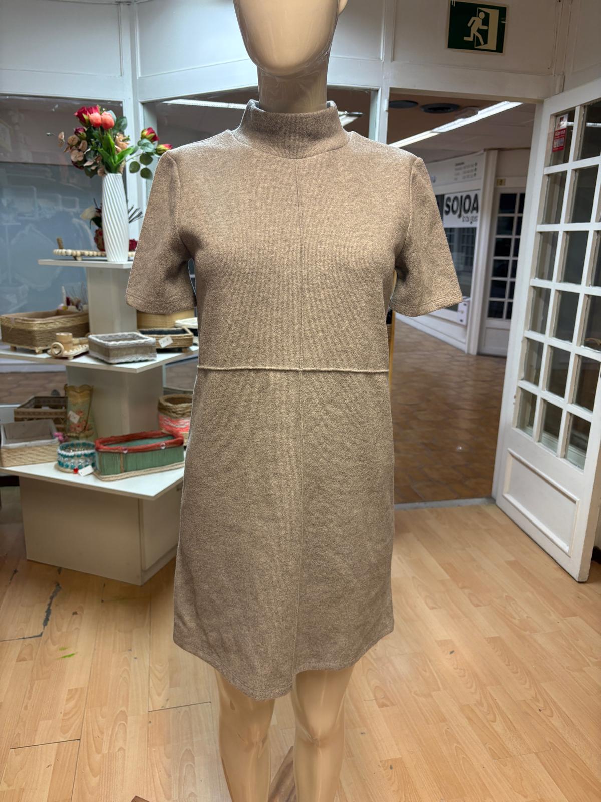 VESTIDO  INVIERNO GRIS ZARA