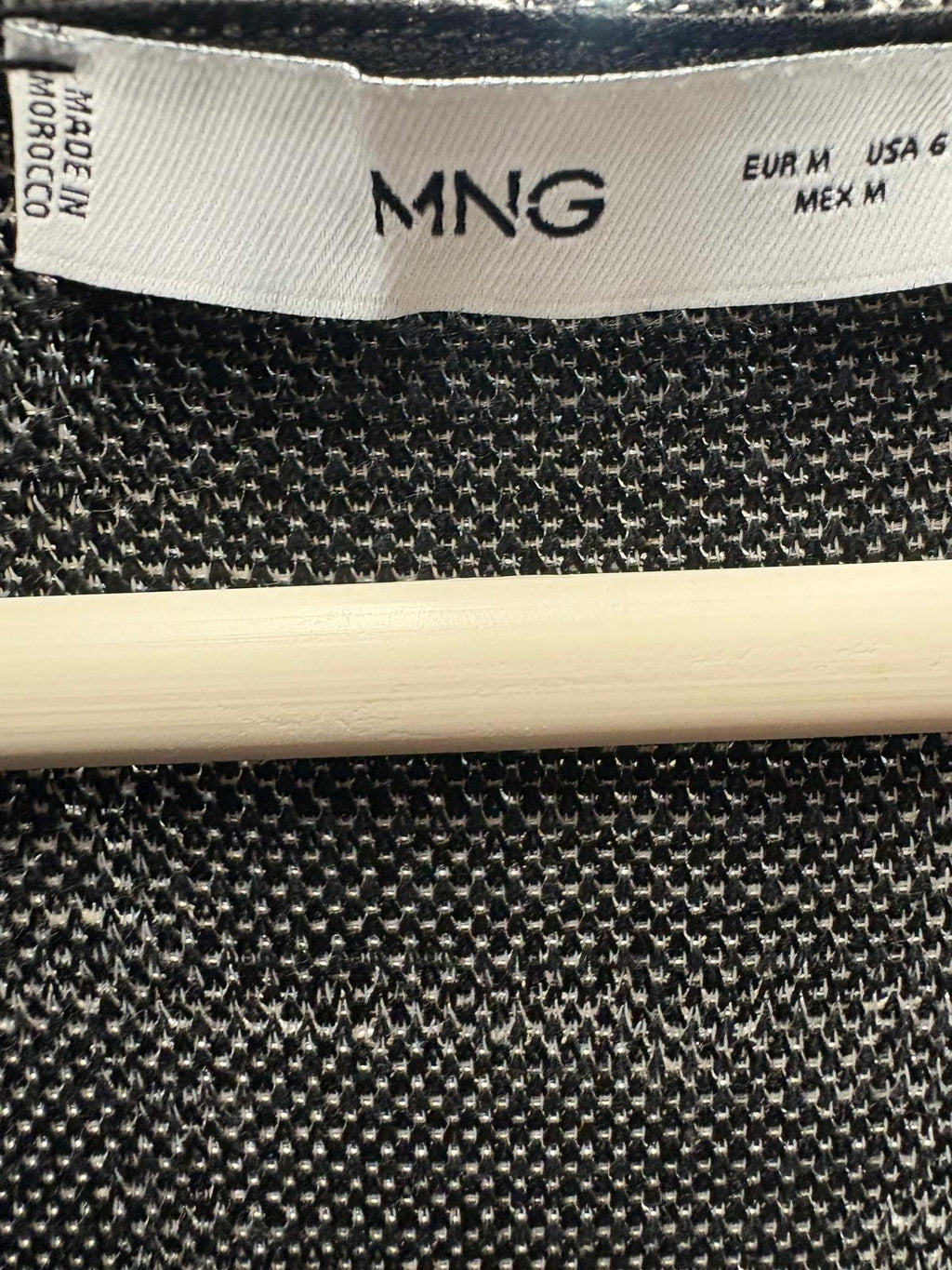 VESTIDO MANGO TALLA M GRIS