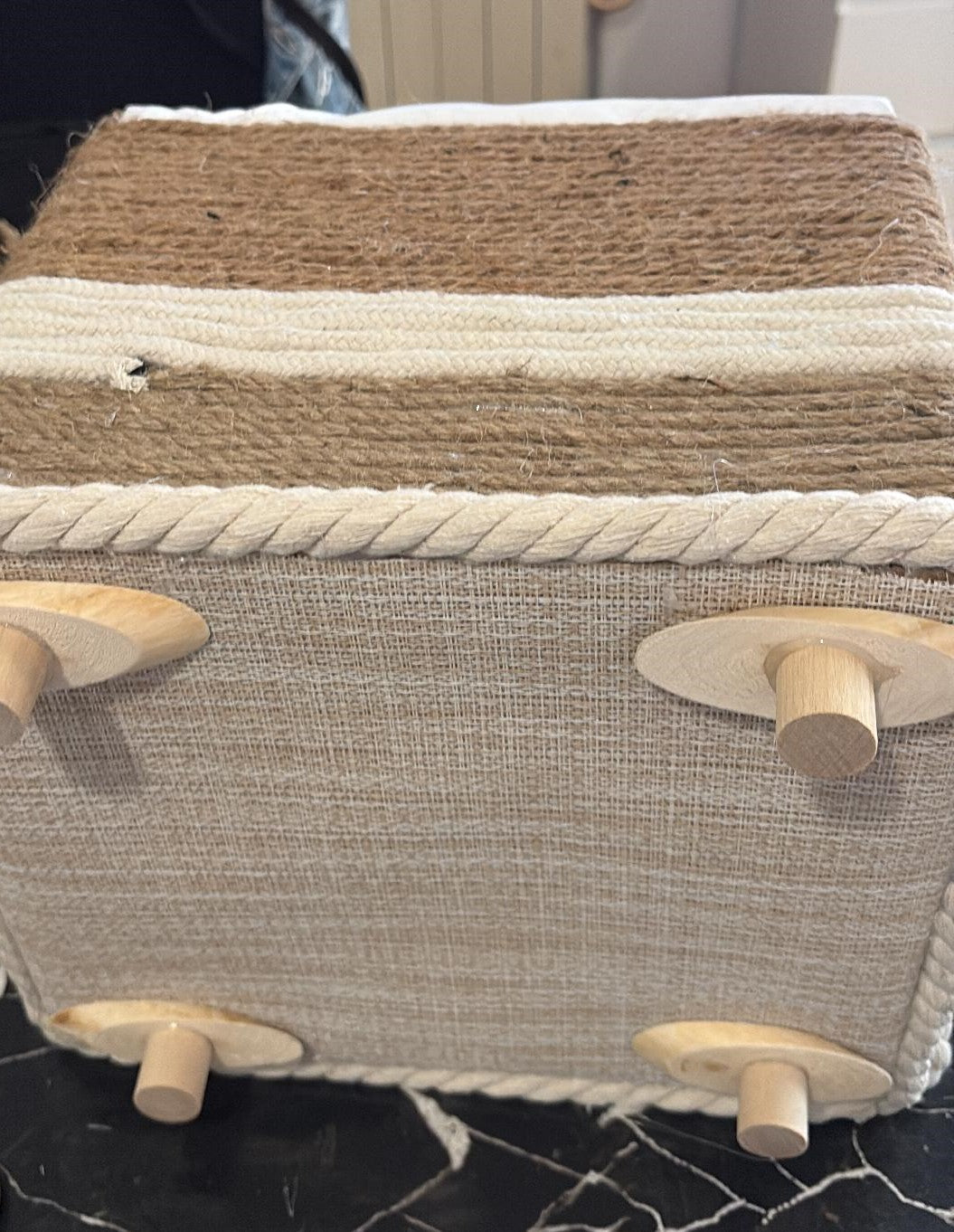 CESTA-CAJA  DECORATIVA   REF 16