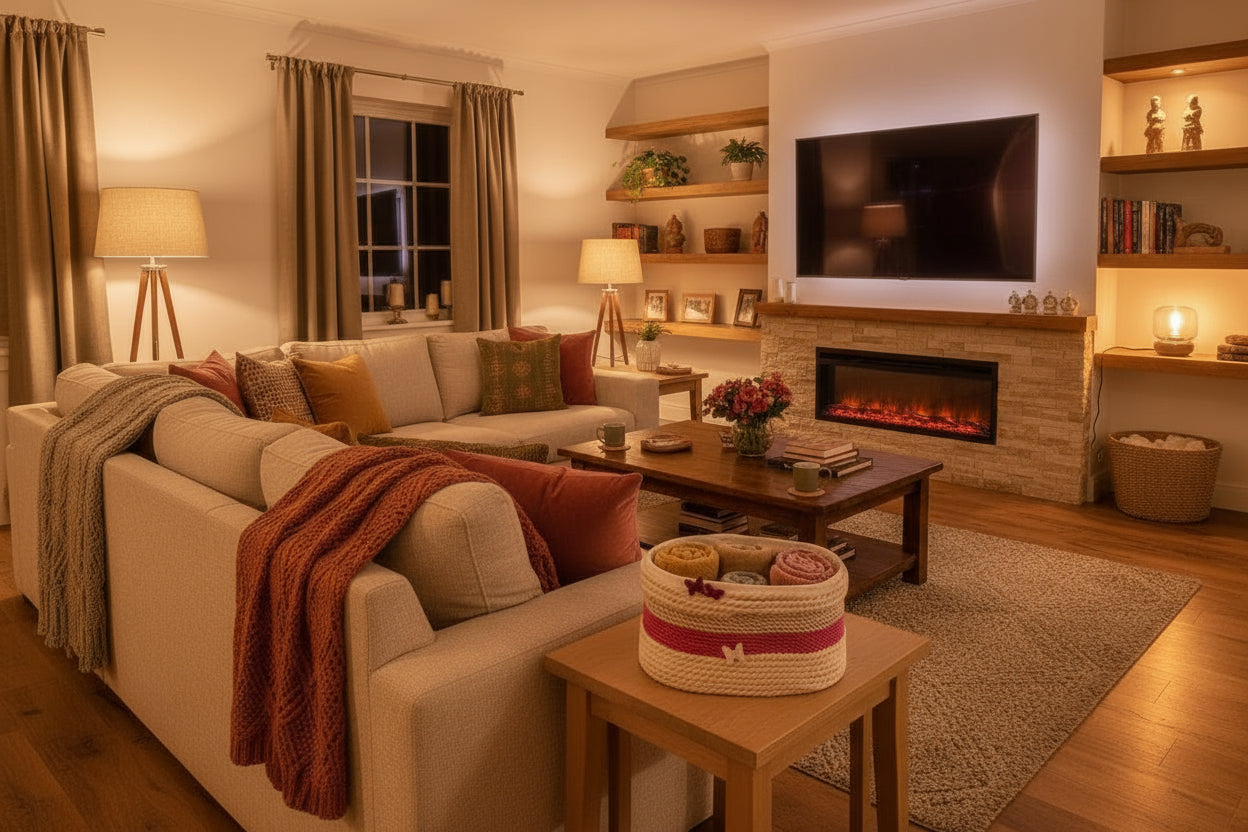 Cesta ovalada de cuerda de algodón REF 48