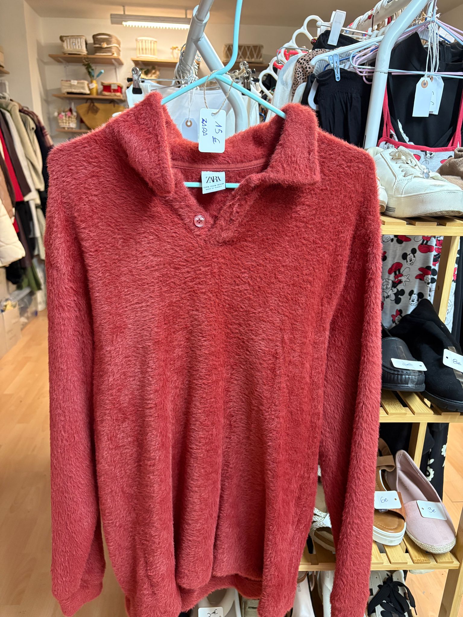 JERSEY TIPO POLO ZARA TALLA M