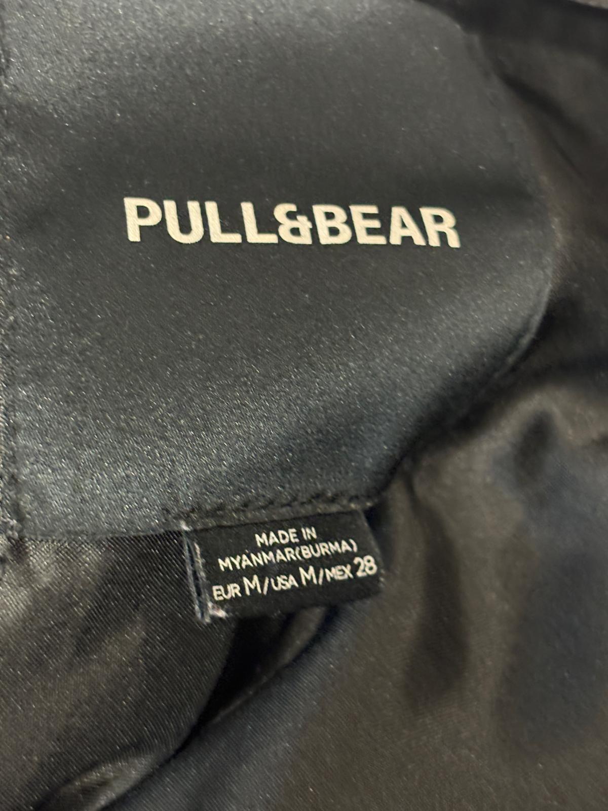 ABRIGO NEGRO DE PELO TALLA M