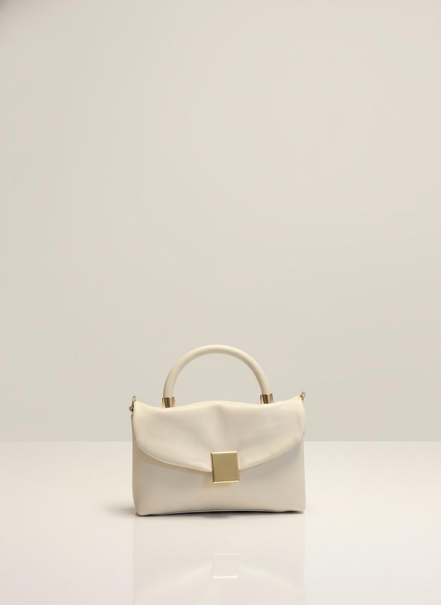 BOLSO COLOR CREMA PRIMARK