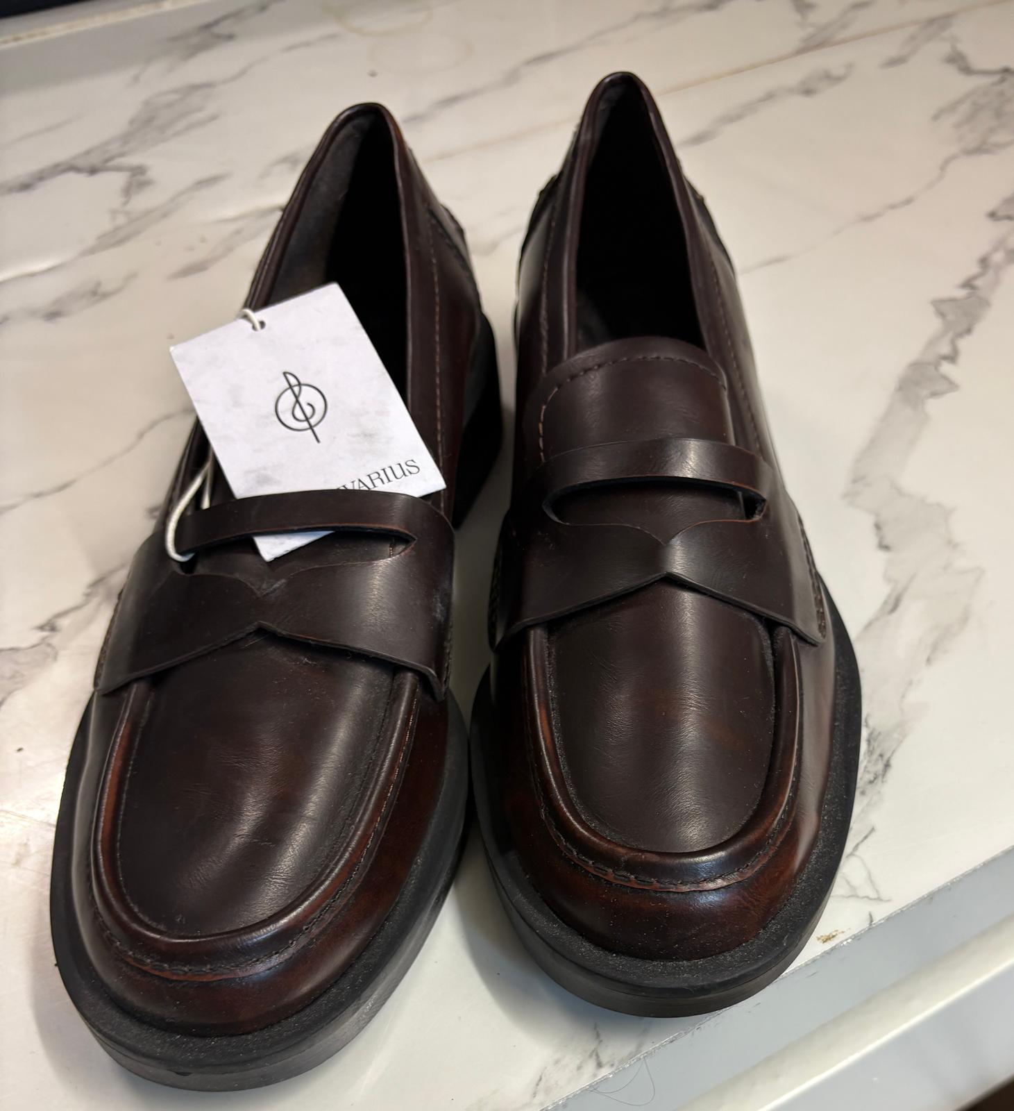 ZAPATO MARRON STRADIVARIUS