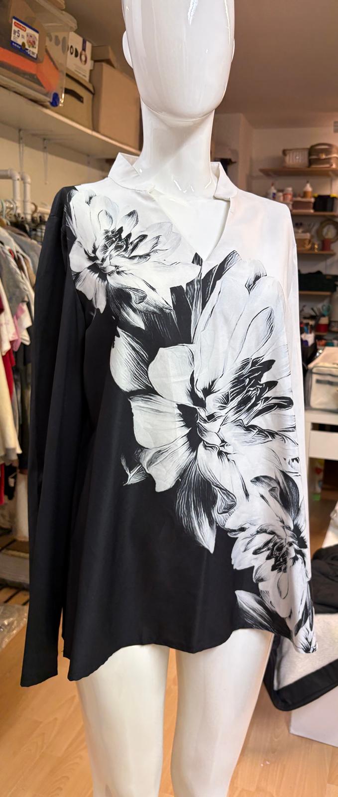 BLUSA FLOREADA SHEIN