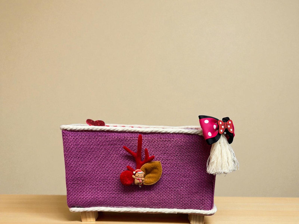 CESTA NAVIDAD INFANTIL  NIÑA