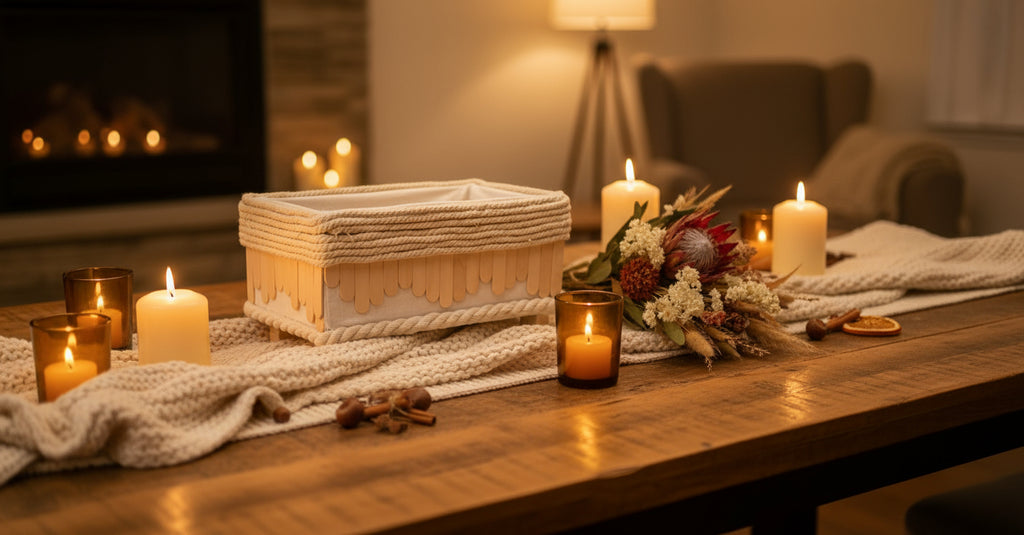 Cesta de Estilo Rústico REF 31