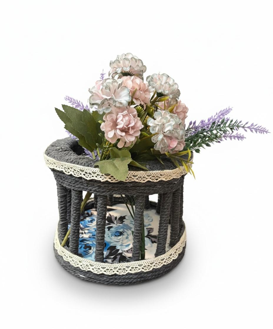 ADORNO FLORAL AZUL REF 1