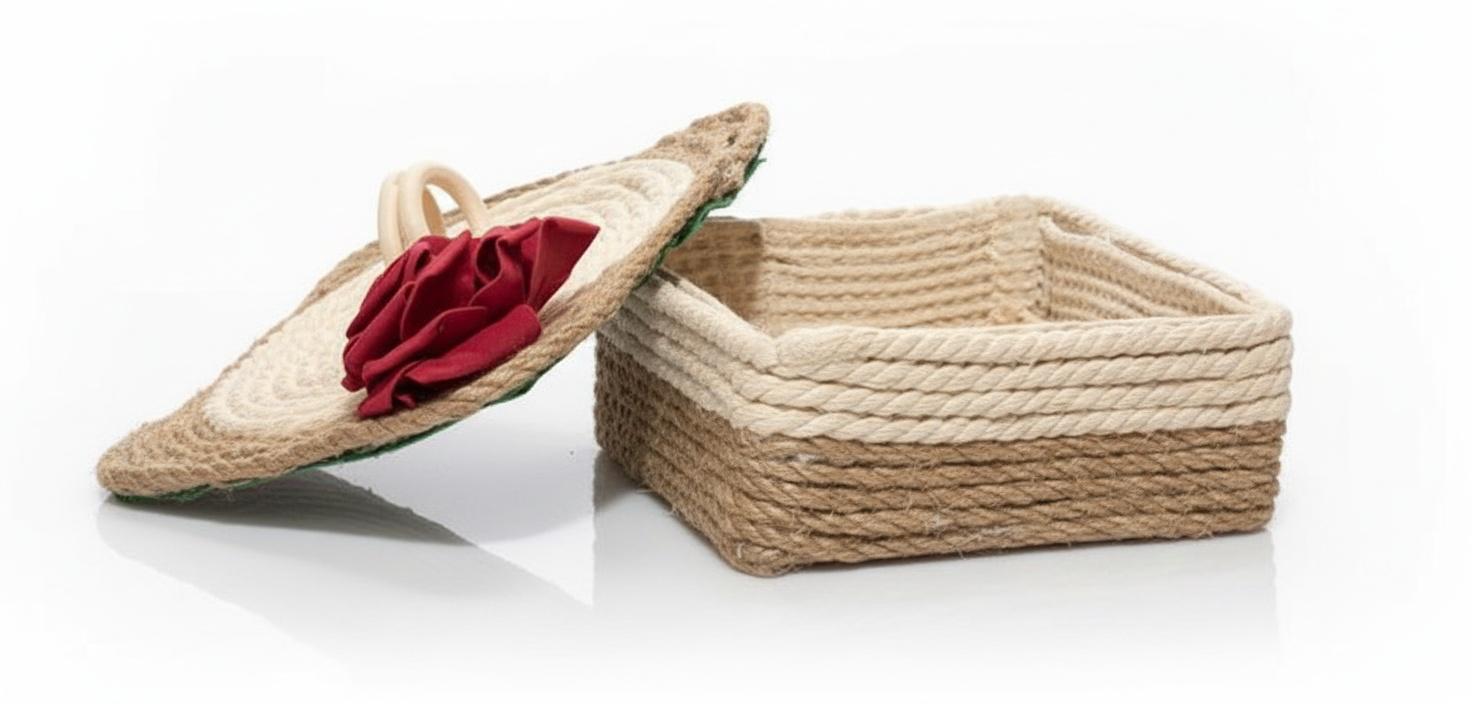 CESTA  CON TAPA REF 18