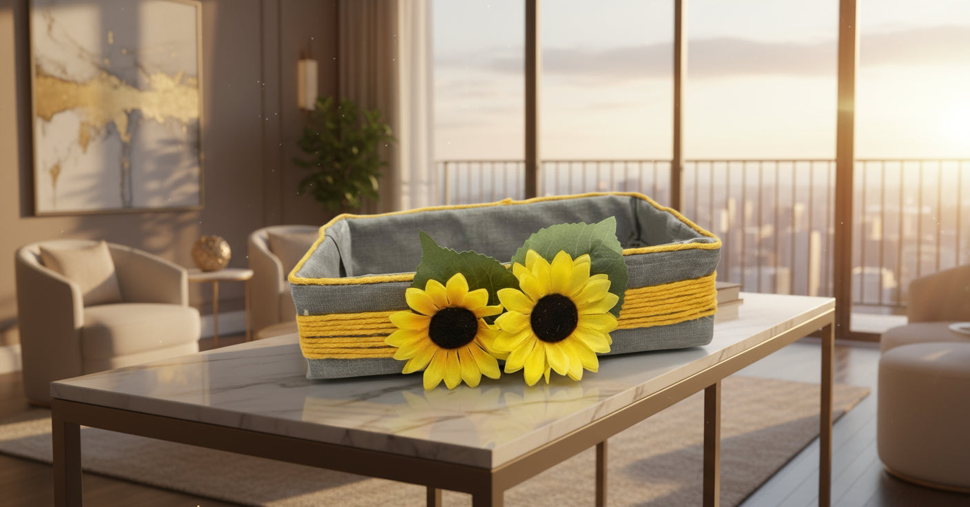 CESTA GIRASOLES REF 37