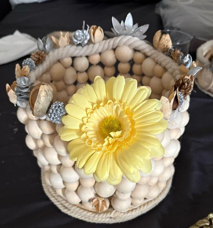 MACETERO DE MADERA DECORACON GRANDE REF 80