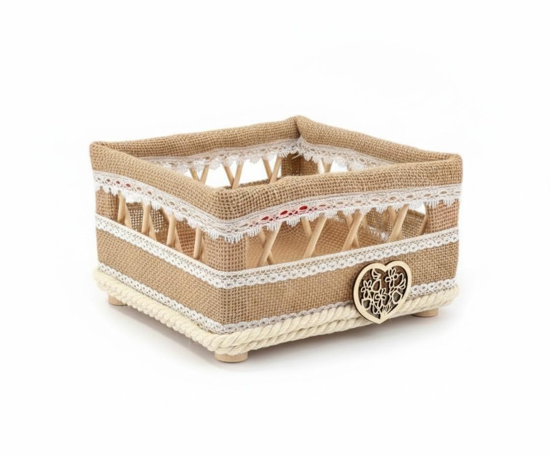 CESTO ROMANTICO  MARRON  XL REF 72