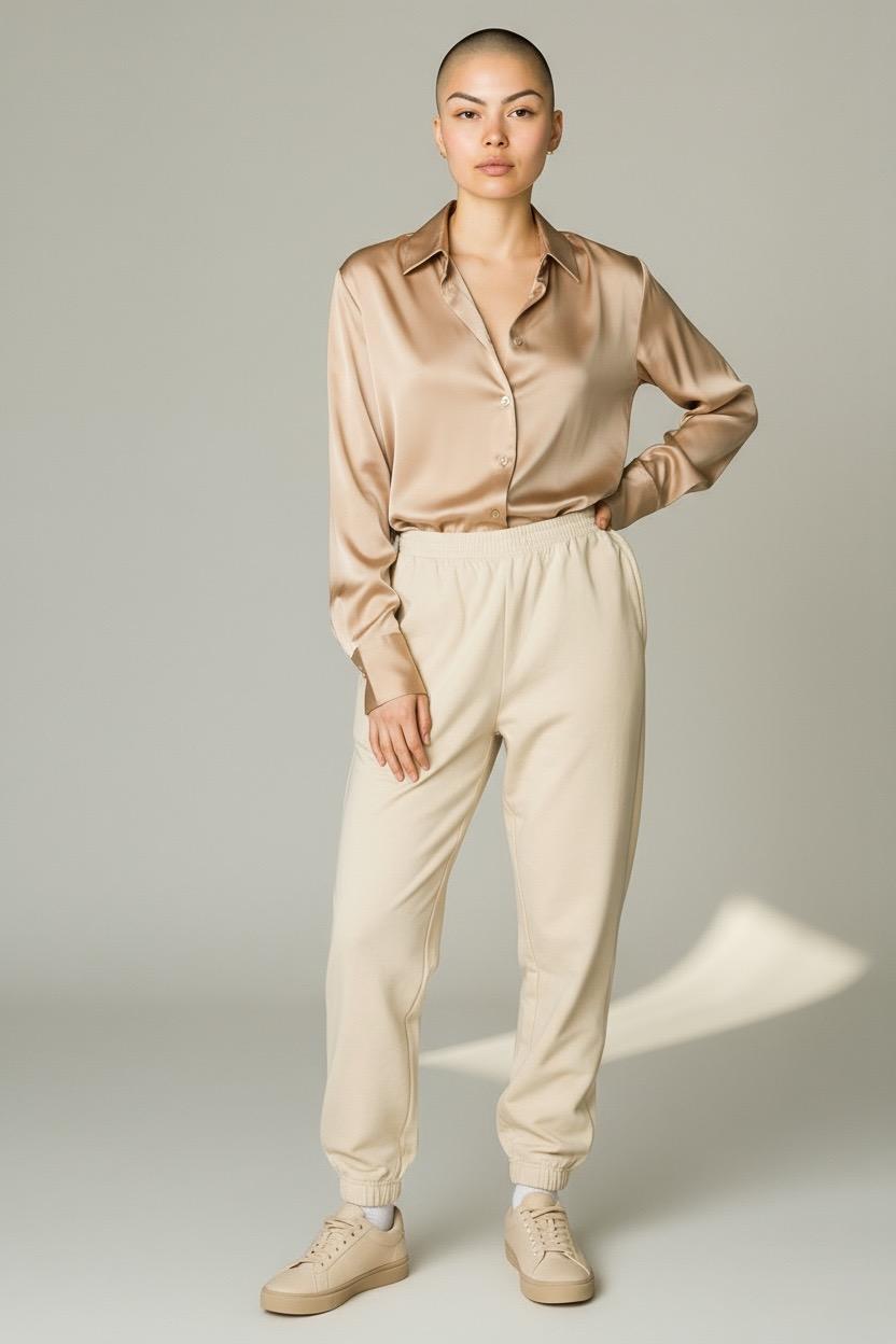 BLUSA COLOR HUESO ZARA