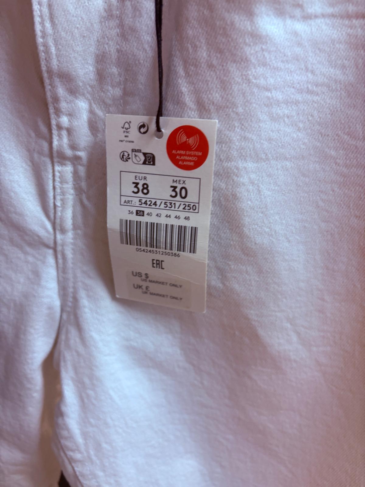 PANTALON CORTO BLANCO LEFTIESMAN