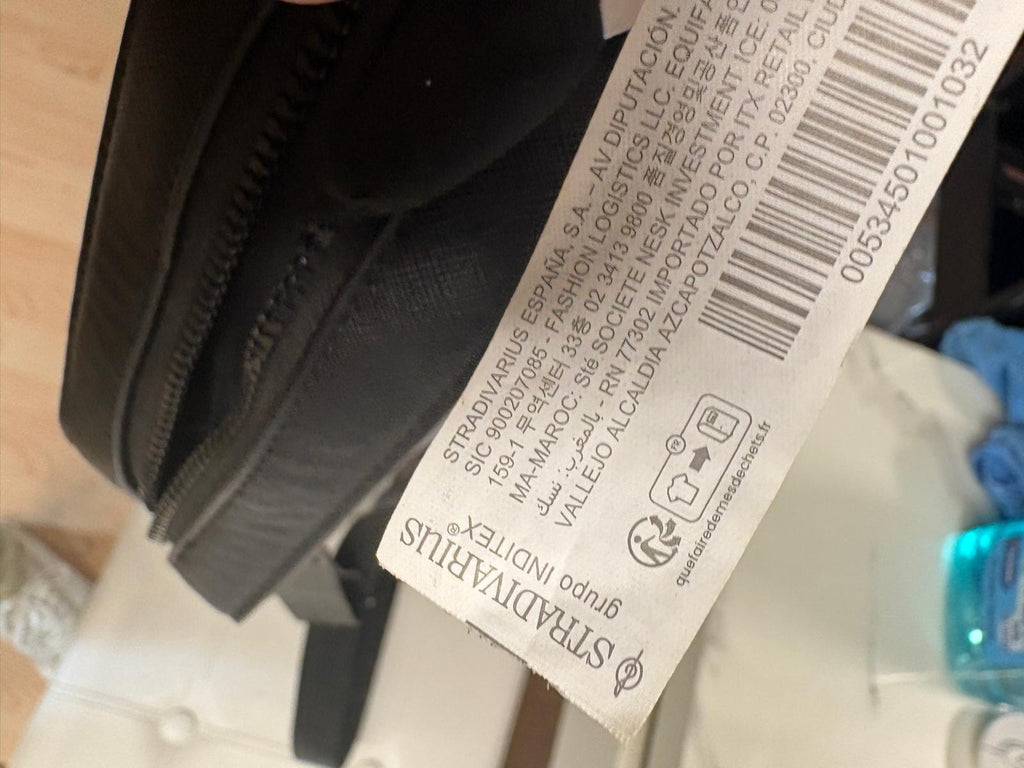 BOLSO STRADIVARIUS NEGRO