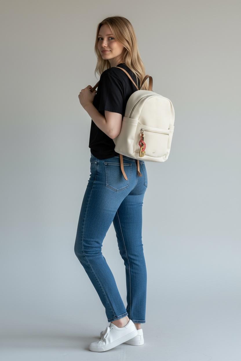 MOCHILA BLANCA PARFOIS