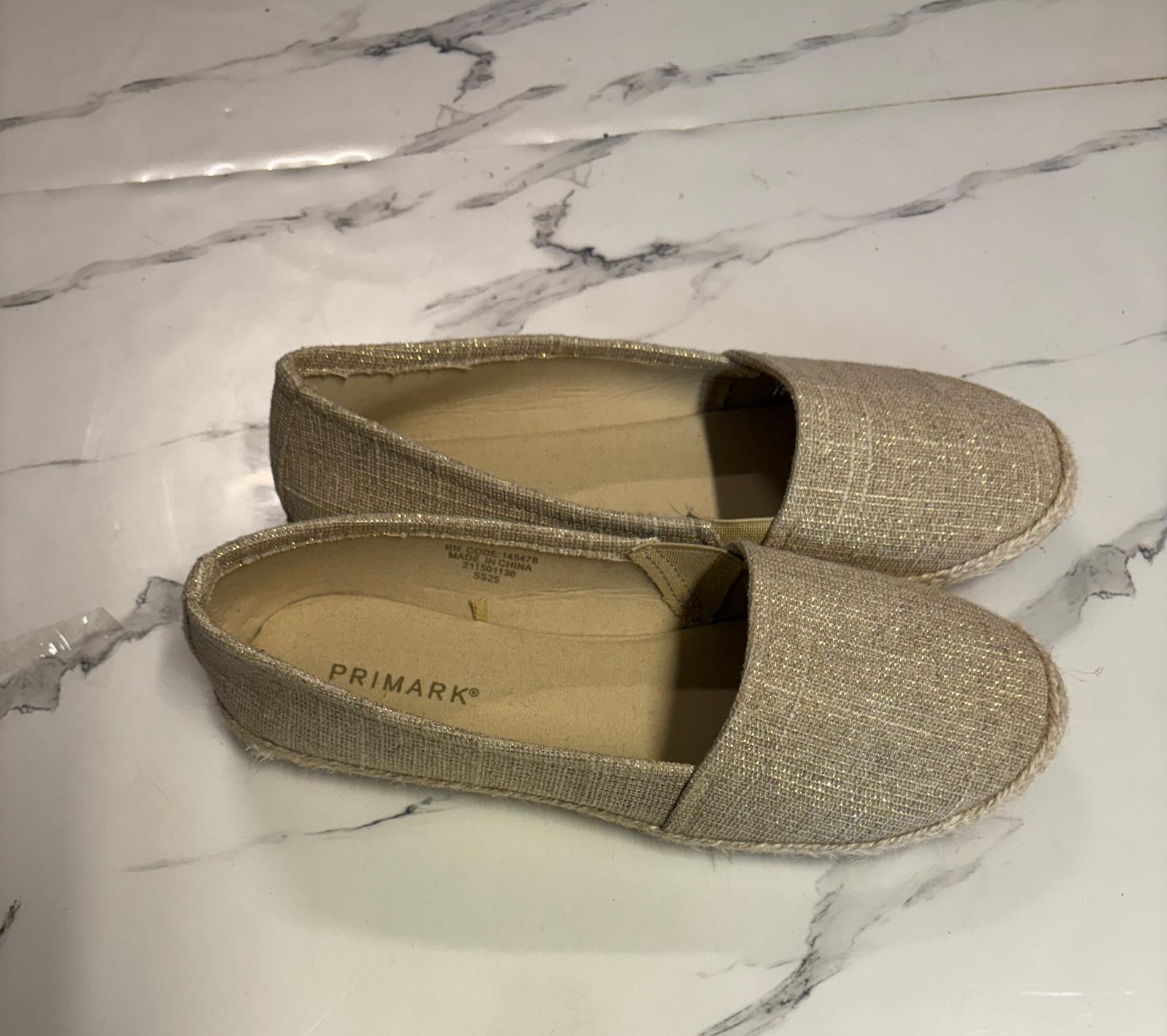 BAILARINAS PRIMARK DORADA