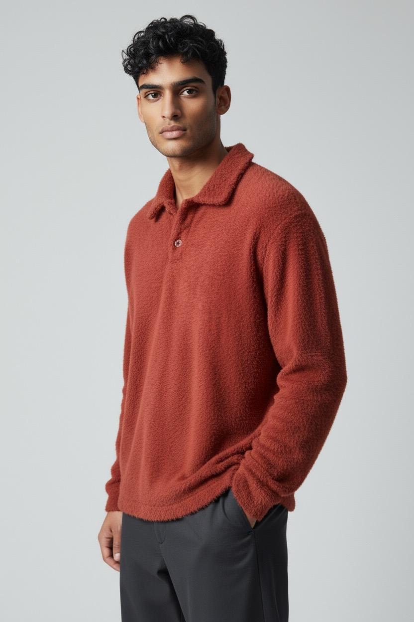 JERSEY TIPO POLO ZARA TALLA M