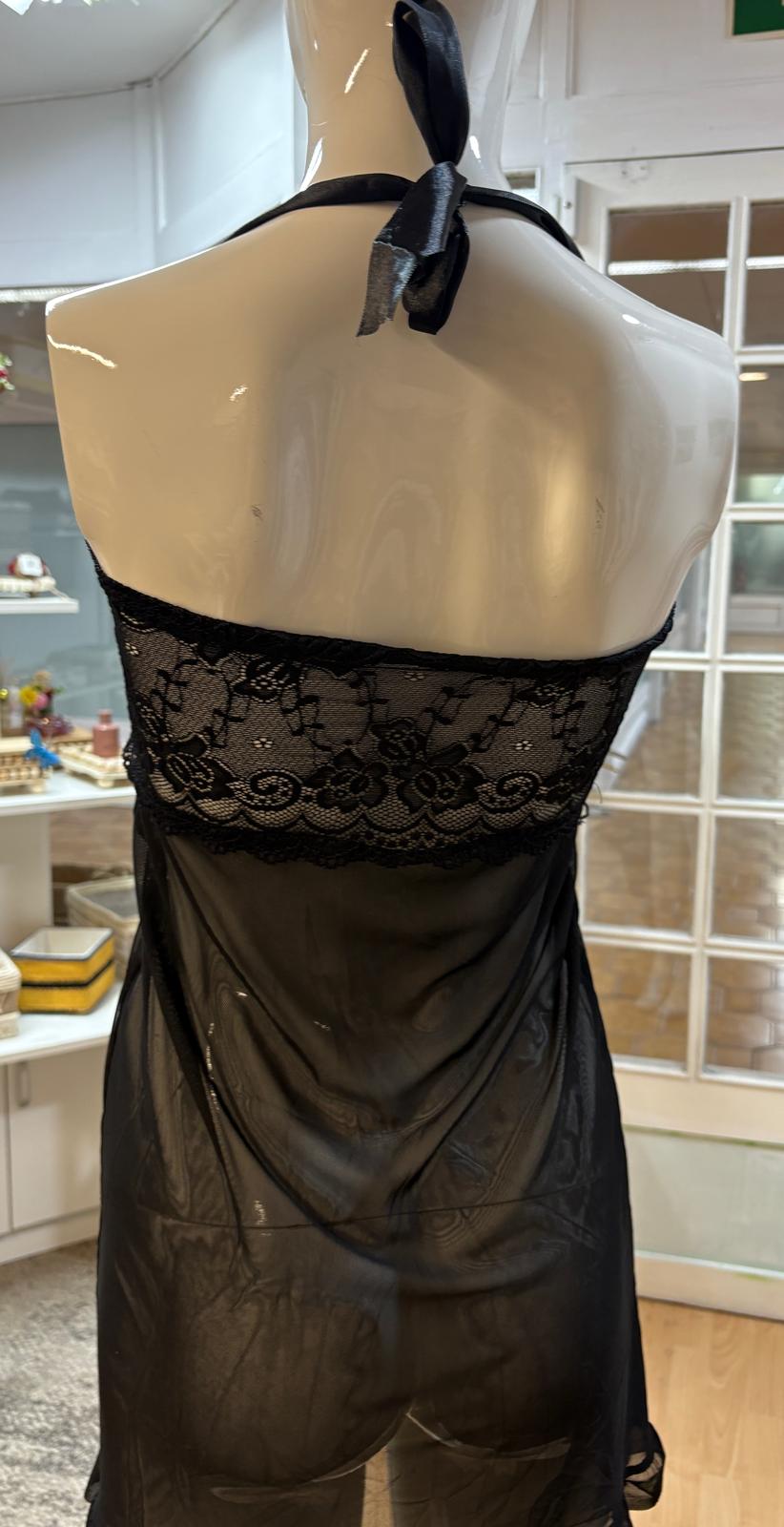 PICARDIAS NEGRO CON LAZO