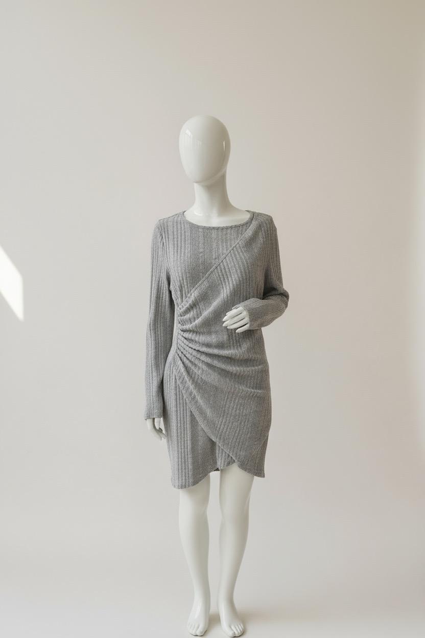 VESTIDO GRIS SHEIN