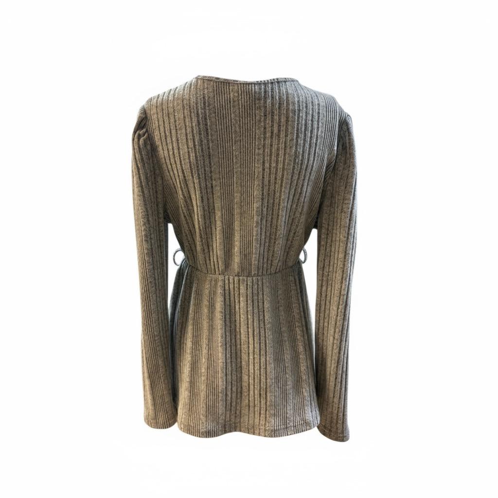 JERSEY LARGO GRIS SHEIN