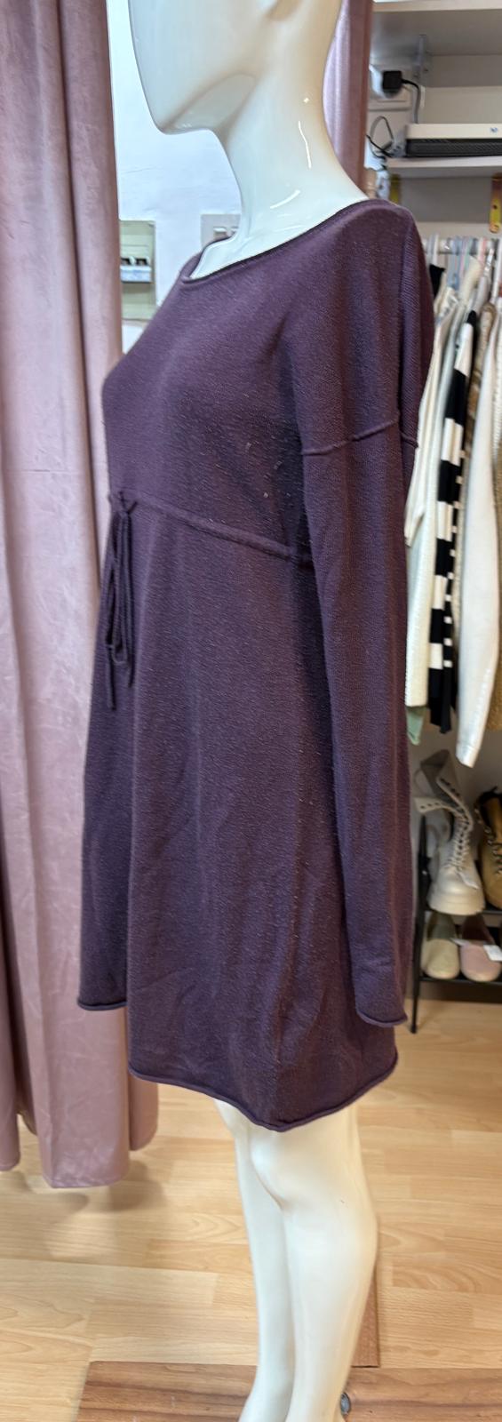 VESTIDO MORADO HYM
