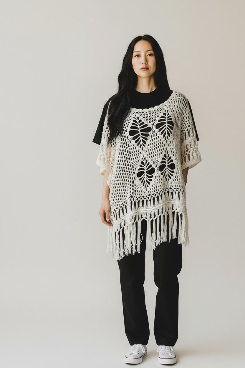 CHALECO FLECOS CRUDO