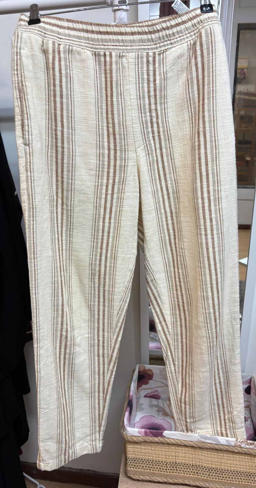 PANTALON ZARA COLOR CREMA