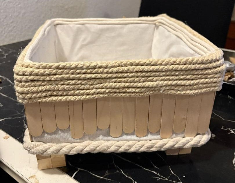 Cesta de Estilo Rústico REF 31