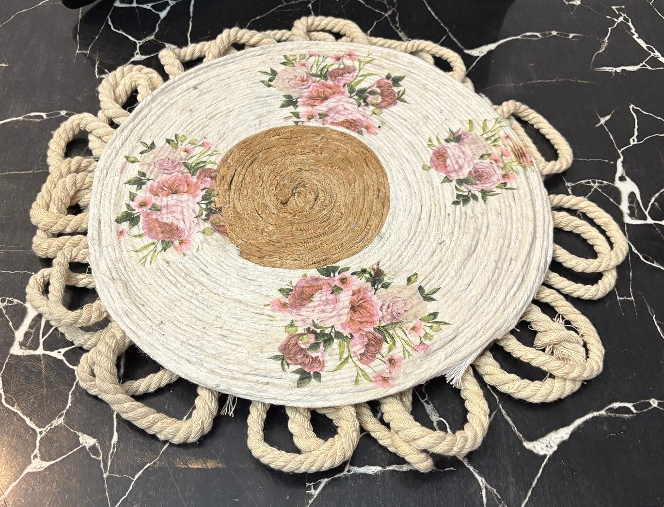 TAPETE   REDONDO DECORATIVO   RE 85